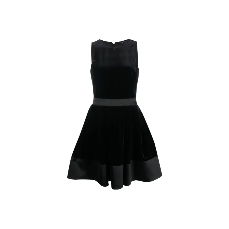 EMPORIO ARMANI Sleeveless Dresses Women's Black-0