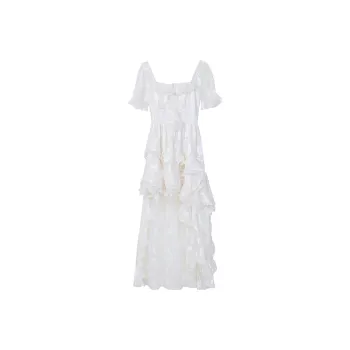 Incolore Short Sleeved Dresses Women's Apricot
