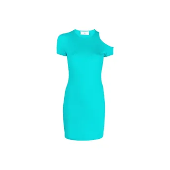 CHIARA FERRAGNI Cut-Out Crewneck Mini Dress