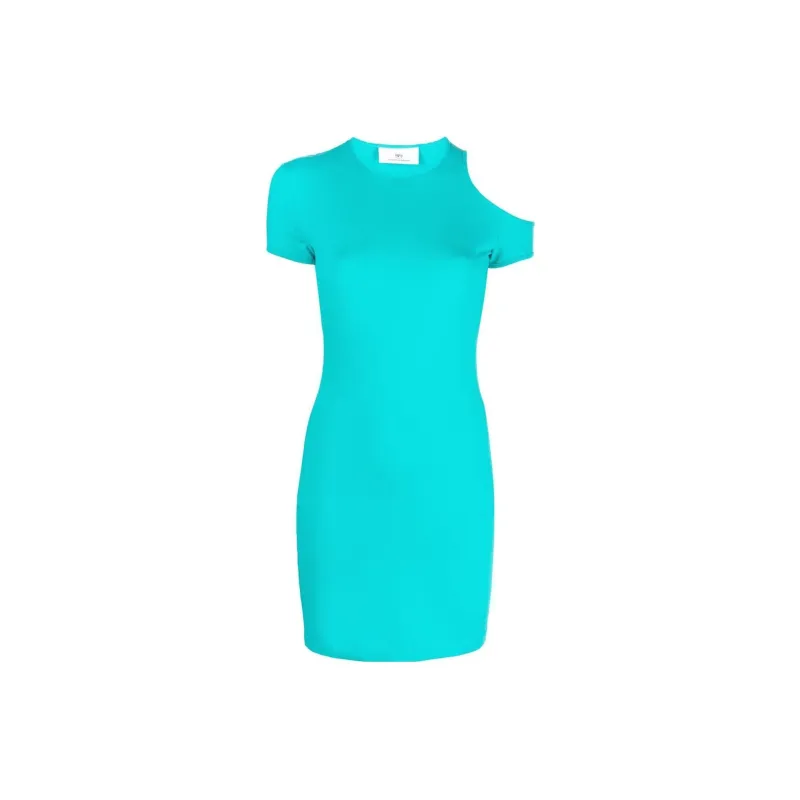 CHIARA FERRAGNI Cut-Out Crewneck Mini Dress-0