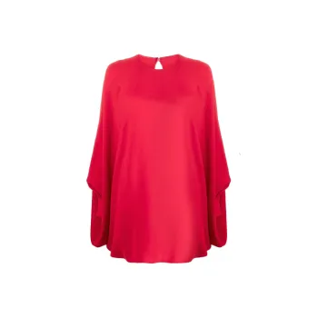 Valentino Long-Sleeved Dresses Women's Red