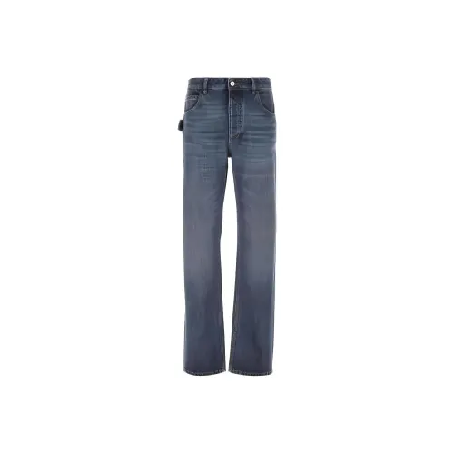 Bottega Veneta Washed Boyfriend Fit Denim 'Mid Blue'