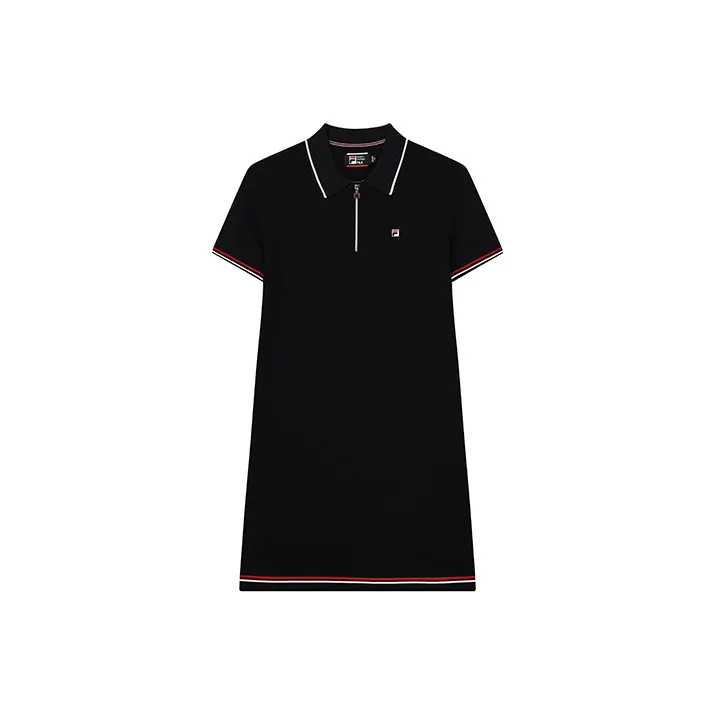 FILA Short Sleeved Dress Women's Legend Blue-0