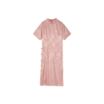 EIDOLON GRAIN Short Sleeved Dress Women's Pink