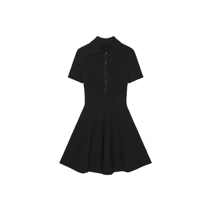 Givenchy Monogram 72 Jacquard Mini Polo Dress-0