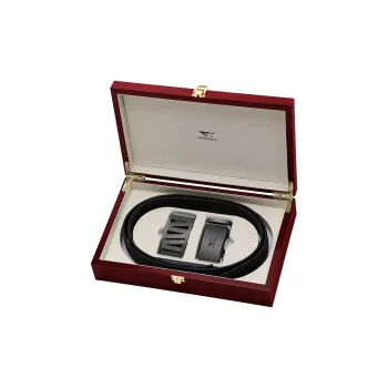 SEPTWOLVES Cow Split Leather Belts Men's Width 3.5cm