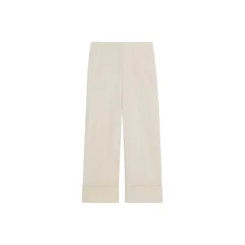THEORY High Waist Cuff Pants