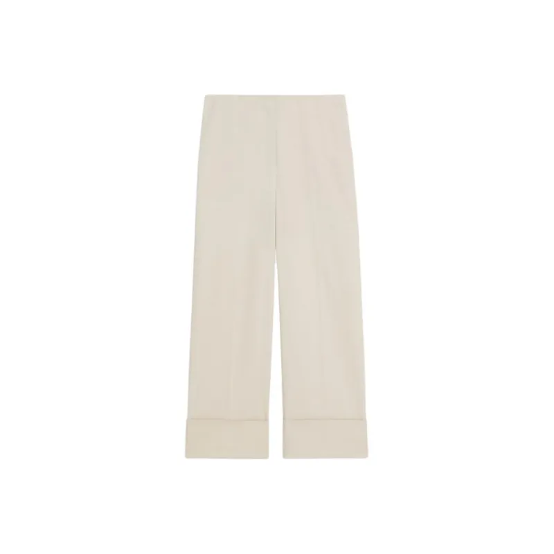 THEORY High Waist Cuff Pants-0