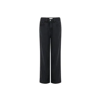 URBAN REVIVO Casual Pants Women's Dark Gray