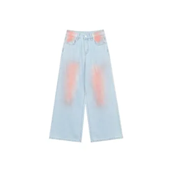 ELF SACK Jeans Women's Gradient Washed Blue