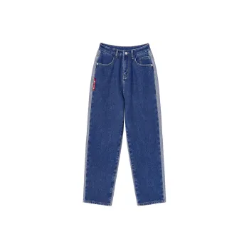 Qee X SEENFAAN Jeans Women's Blue