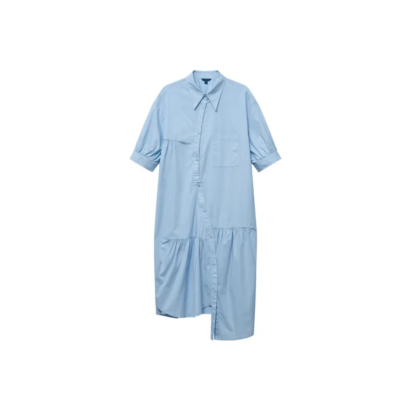 NAUTICA Short Sleeved Dress Women's Sky Blue-0