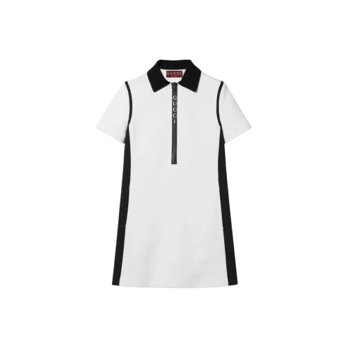GUCCI Jacquard Mini Polo Dress
