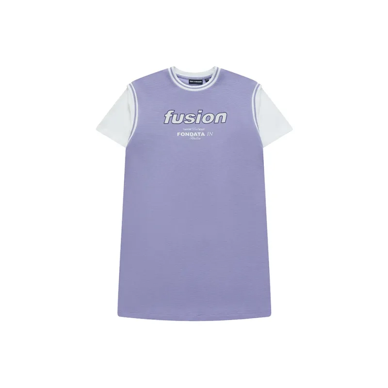 FILA FUSION SS24 Short Sleeved Dresses Women's Light Purple-0