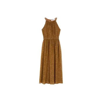 MaxMara Sleeveless Dress Women's Brown