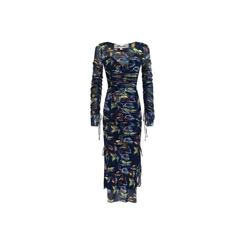DVF Diane Von Furstenberg Long-Sleeved Dresses Women's Multicolor-0