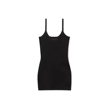 Alexander Wang Embossed-logo Mini Dress