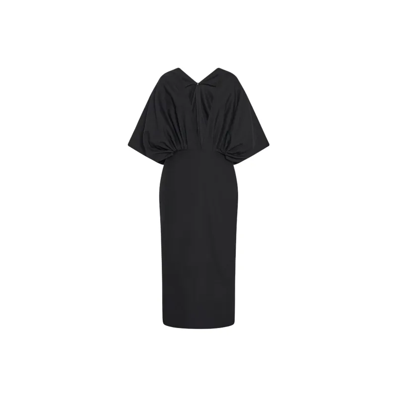 THE ROW Short-Sleeved Dresses Women's Black-0