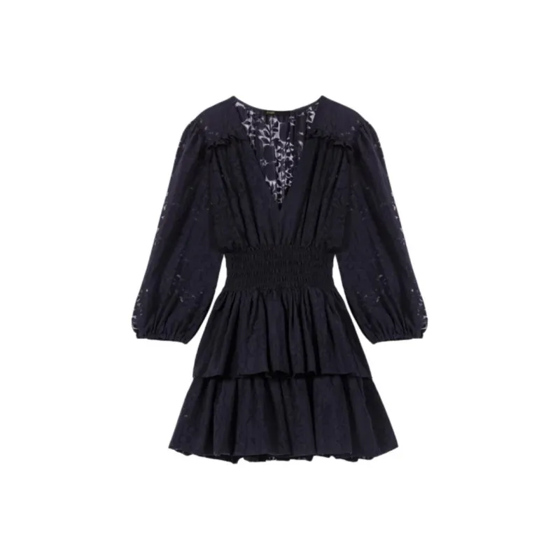 Maje Layered effect Mini Dress-0