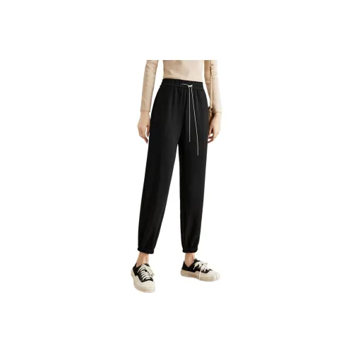 TERRE BLEUE Casual Pants Women's Black