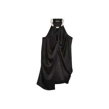Stella McCartney Chain-link Halterneck Blouse