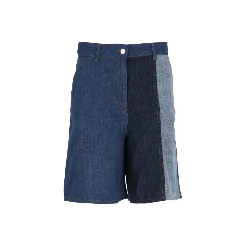 LOVE MOSCHINO Casual Shorts Women's Blue-0