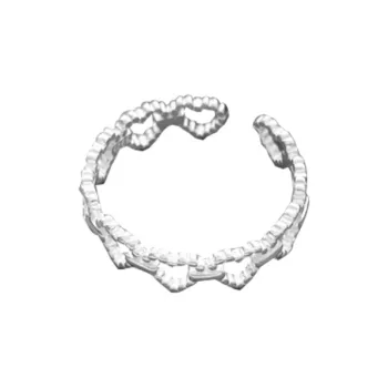 TAOHUAZHAOZHAO S925 Silver Rings Women's