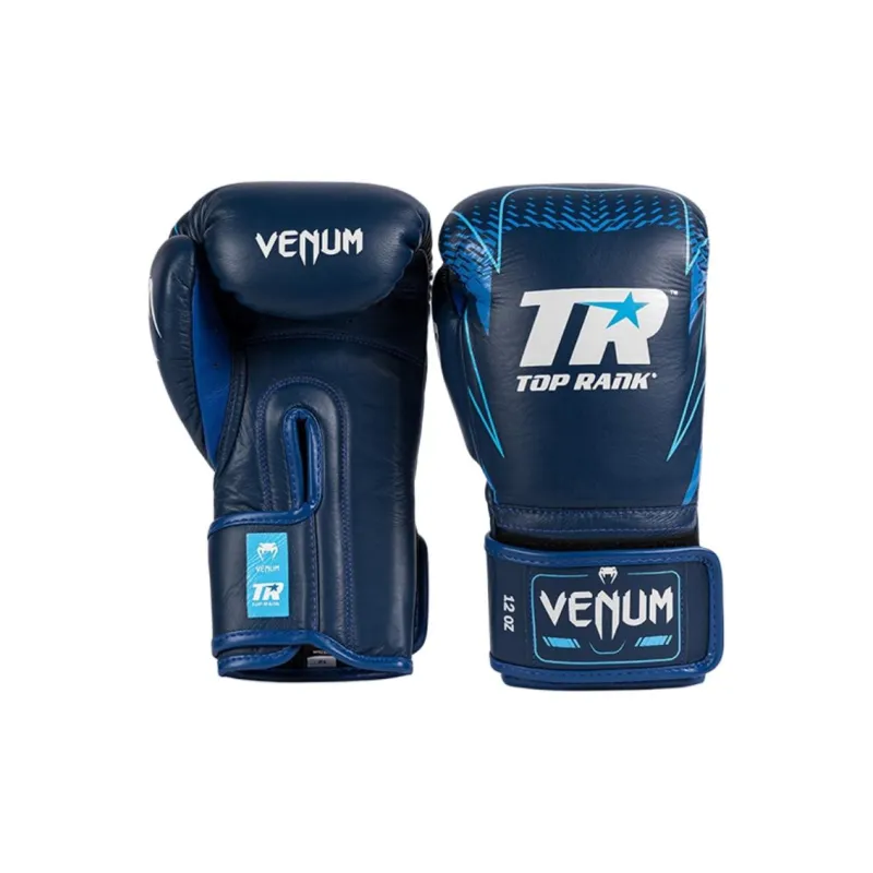 VENUM Boxing Gloves Nappa Leather Training Unisex Marine Blue-1