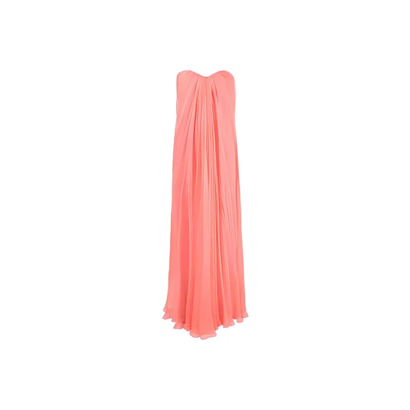 Alexander McQueen Sleeveless Dresses Women's Pink-0