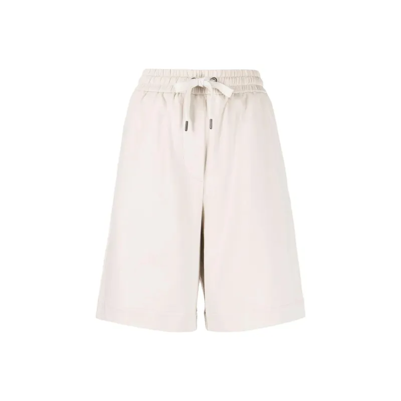 Brunello Cucinelli Casual Shorts Women's Light Beige-0