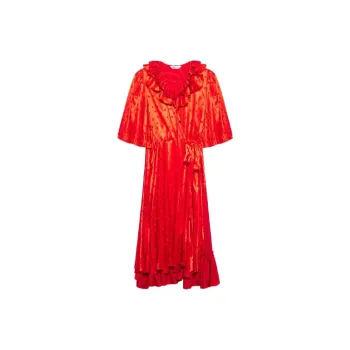 Balenciaga SS21 Short-Sleeved Dresses Women's Red