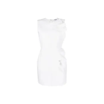 MSGM Sleeveless Dresses Women's White