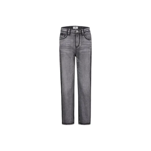 23R+ Wide Leg Jeans Women's Smoke Gray