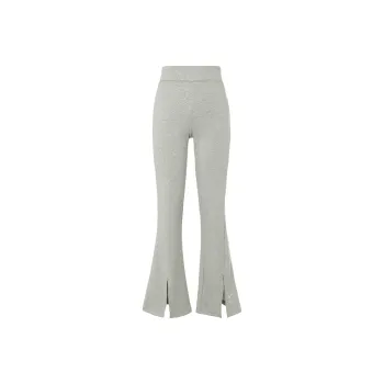 Nike Air Women's High Waisted Fitted Flare Pants Gray