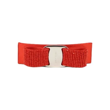 Ferragamo Valletta Vara Bow Embellished Hairclip
