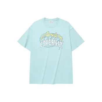 COVERNAT SS25 T Shirt Unisex Sky Blue