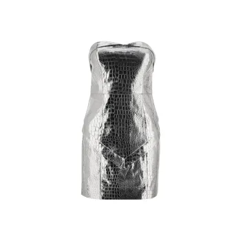 Rotate Sleeveless Dresses Women's Silver