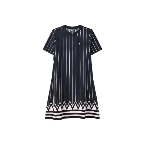 FILA Short Sleeved Dress Women's Legend Blue