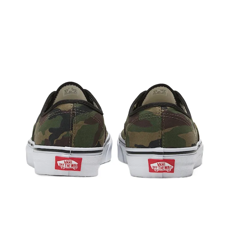 Vans Authentic Low Top Skateboard Shoes Unisex Camouflage-2