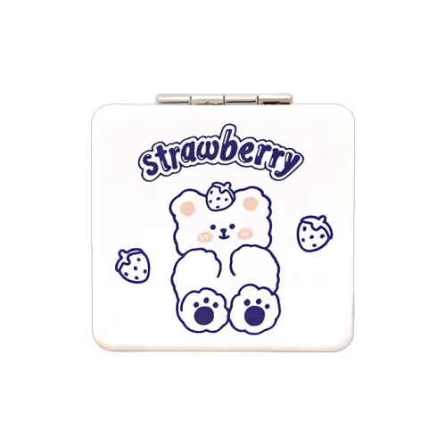 Love Of Wormwood Cartoon Foldable Mirror Double Sided Convenience