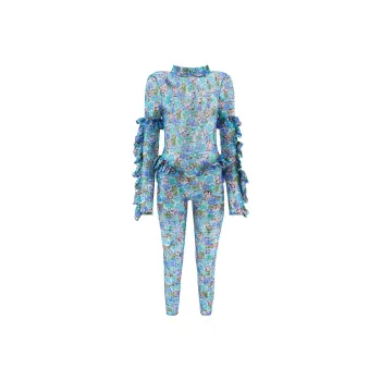 COLLINA STRADA Jumpsuit Women's Light Blue