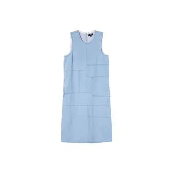 Stussy Sleeveless Dresses Women's Blue