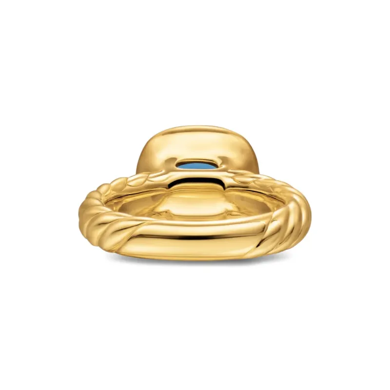 David Yurman 18K Yellow Gold Dy Mercer® Topaz Ring-3
