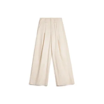 MADEN Casual Pants Women's Ivory White