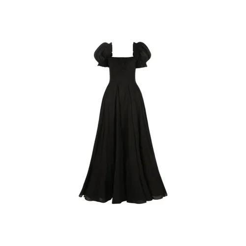 Selkie Collection SS24 Short-Sleeved Dresses Women's Black