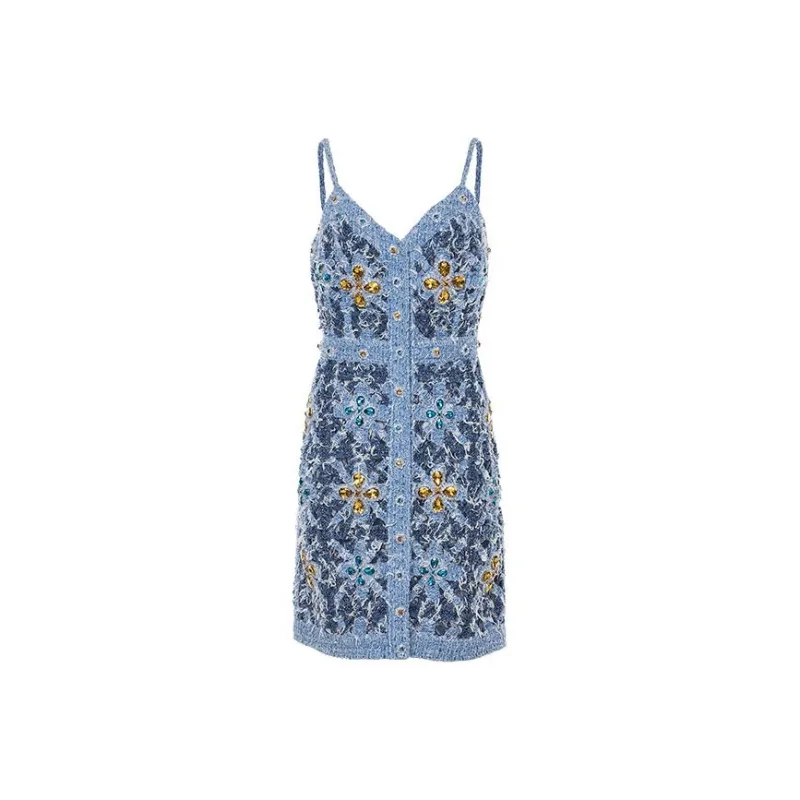 Laurence & Chico Slip Dresses Women's Blue-0