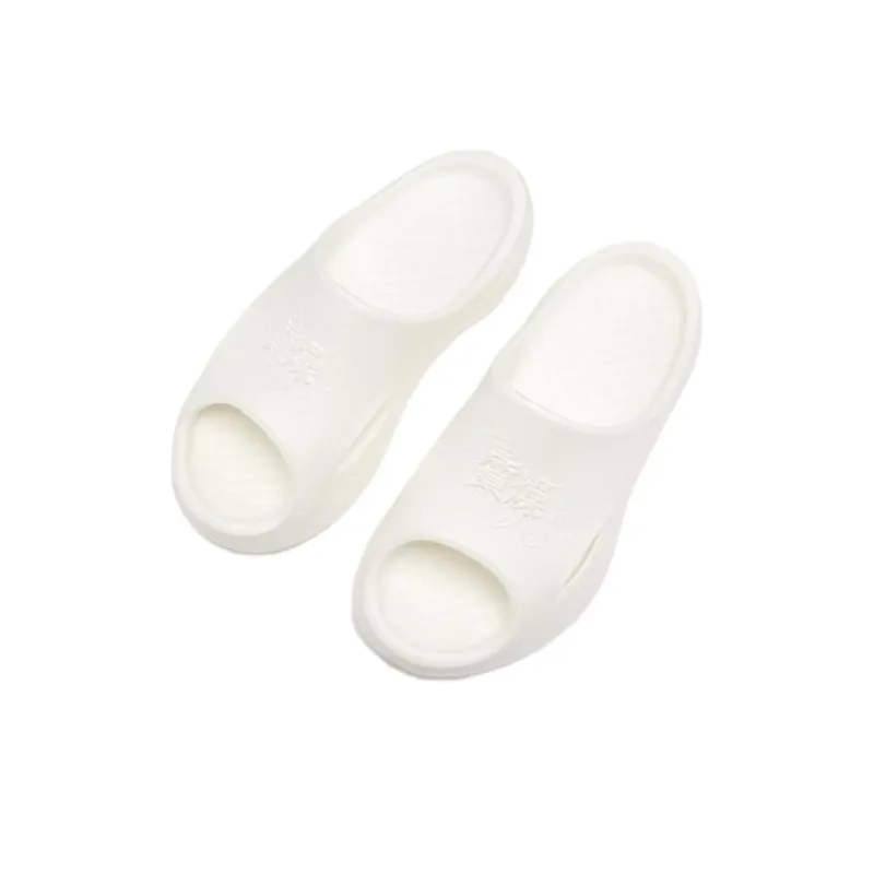 PINK PANTHER x QIAODAN Slip Resistant Abrasion Resistant Slide Slippers Men's Ivory White-1