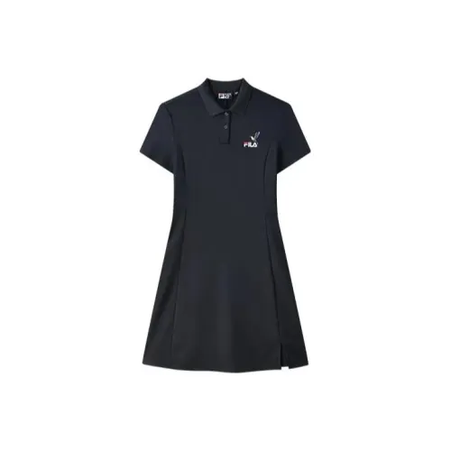 FILA Short Sleeved Dress Women's Legend Blue