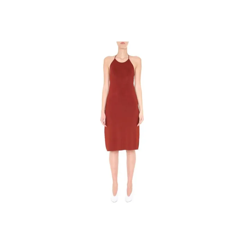 Bottega Veneta Sleeveless Dresses Women's Red-0