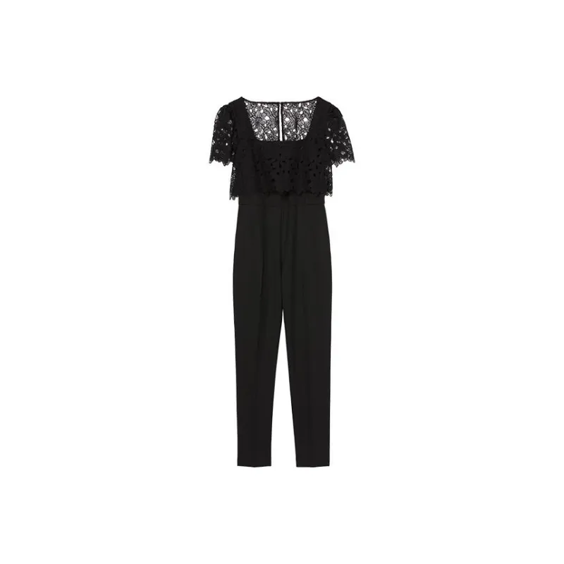 CLUB MONACO Jumpsuit Women's Black-0